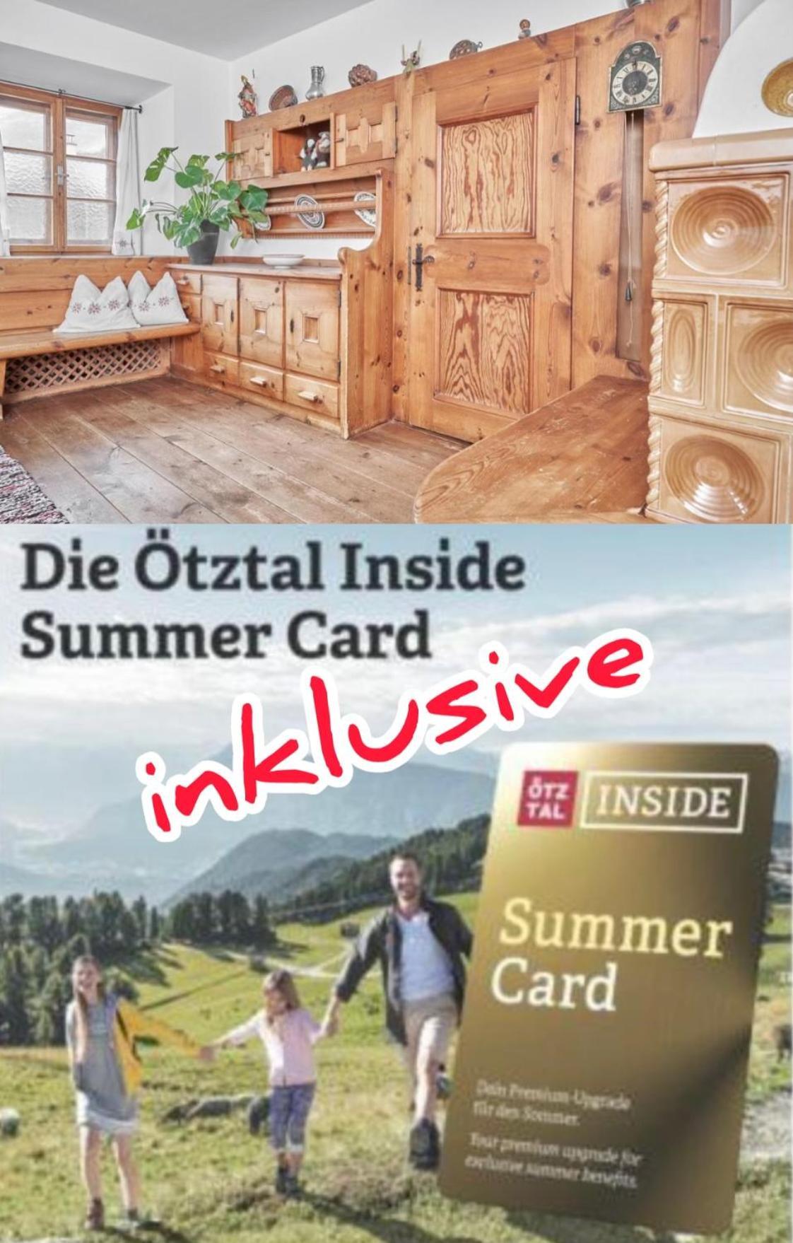 Appartamento Marbergerhaus Umhausen Esterno foto